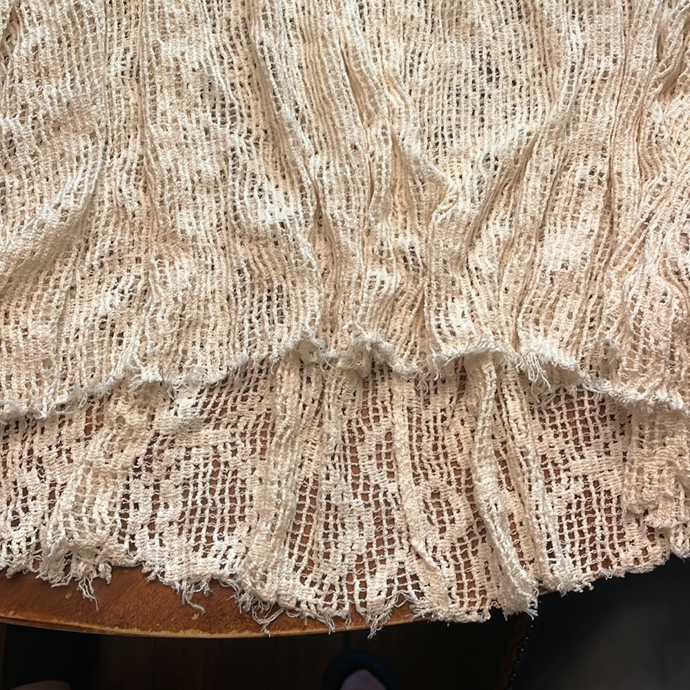Free people lace oversized top - Picture 4 of 8